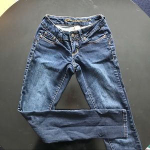 dark wash skinny jeans